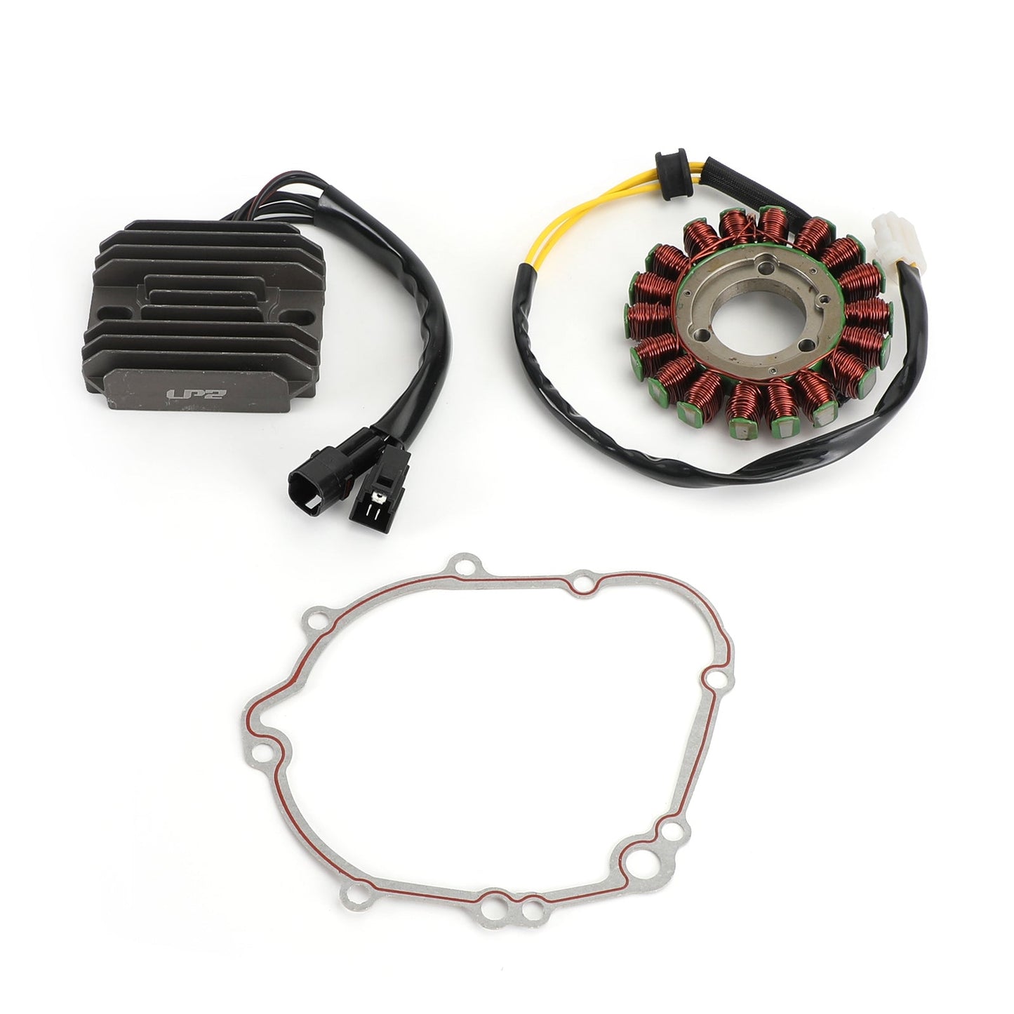 Turbodriveparts Stator Regulator Rectifier Gasket Kit Compatible with Suzuki GSXR600 GSXR750 2006-2007