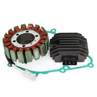 Turbodriveparts Magneto Stator+Voltage Rectifier+Gasket Kit Compatible with Yamaha YZF R6 1999-2002