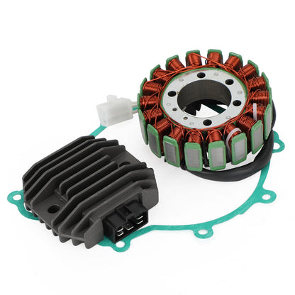 Turbodriveparts Magneto Stator+Voltage Rectifier+Gasket Kit Compatible with Yamaha YZF R6 1999-2002