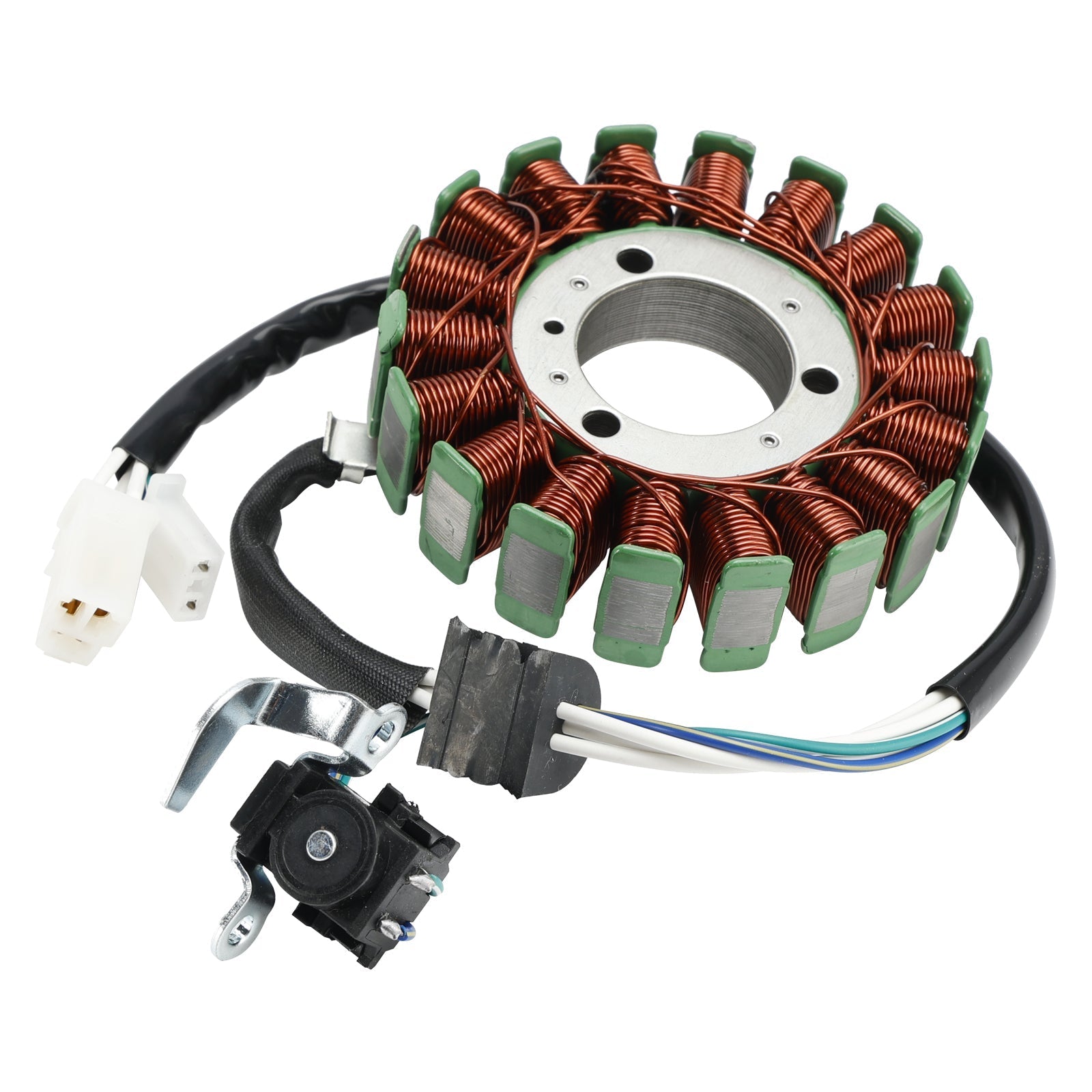 2016-2017 MTN320 MT-03 Generator Stator 1WD-H1410-00+Regulator Rectifier 1WD-H1960-00+Gasket Cover Generic