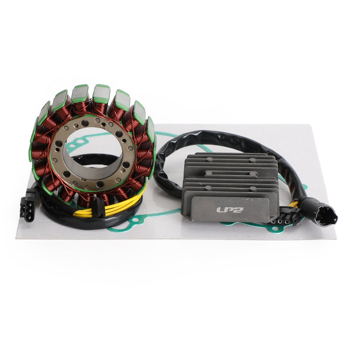 2006-2012 F650GS K72 Magneto Stator Coil 12318524422 + Rectifier Regulator 61312346550 + Gasket 11147670688 Generic