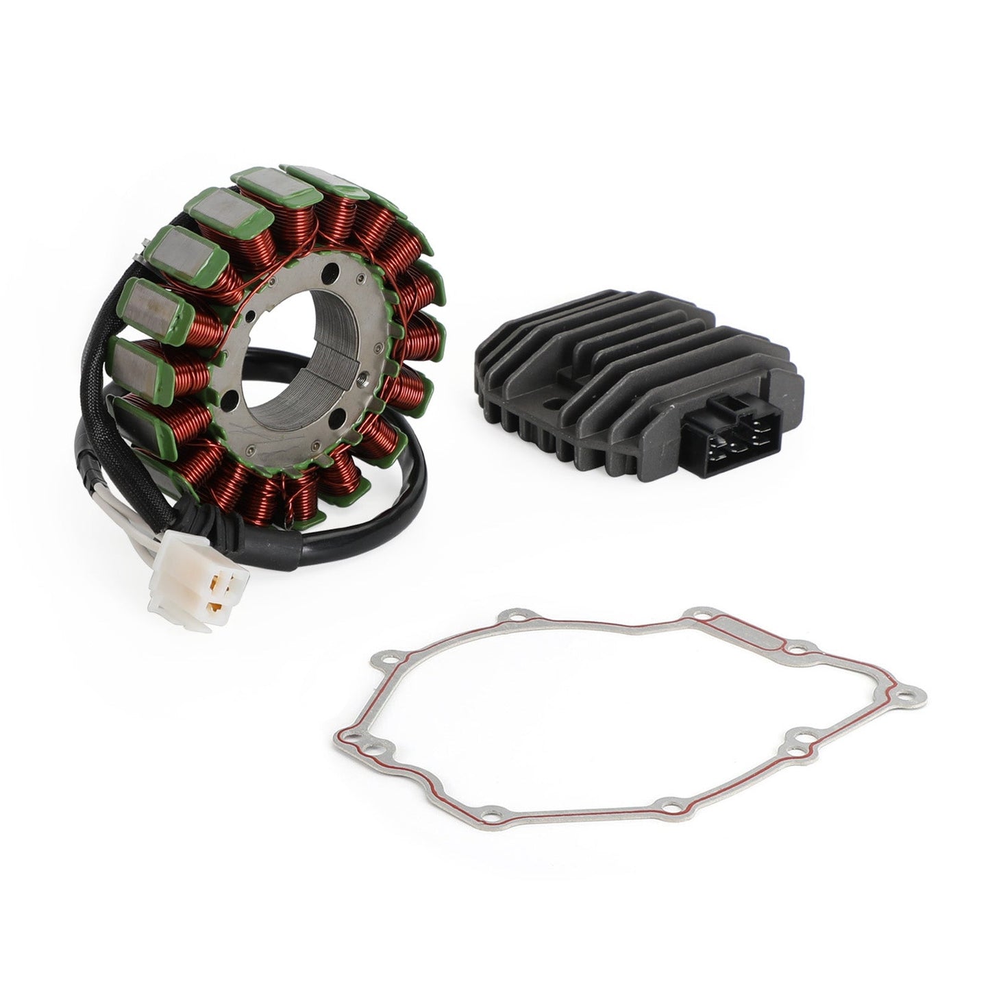 Turbodriveparts Stator Regulator Rectifier Gasket Kit Compatible with Yamaha FZ6 FZ6N FZ6S 2004-2009
