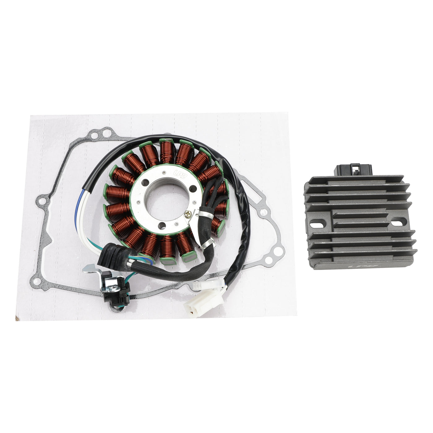 2016-2017 MTN320 MT-03 Generator Stator 1WD-H1410-00+Regulator Rectifier 1WD-H1960-00+Gasket Cover Generic