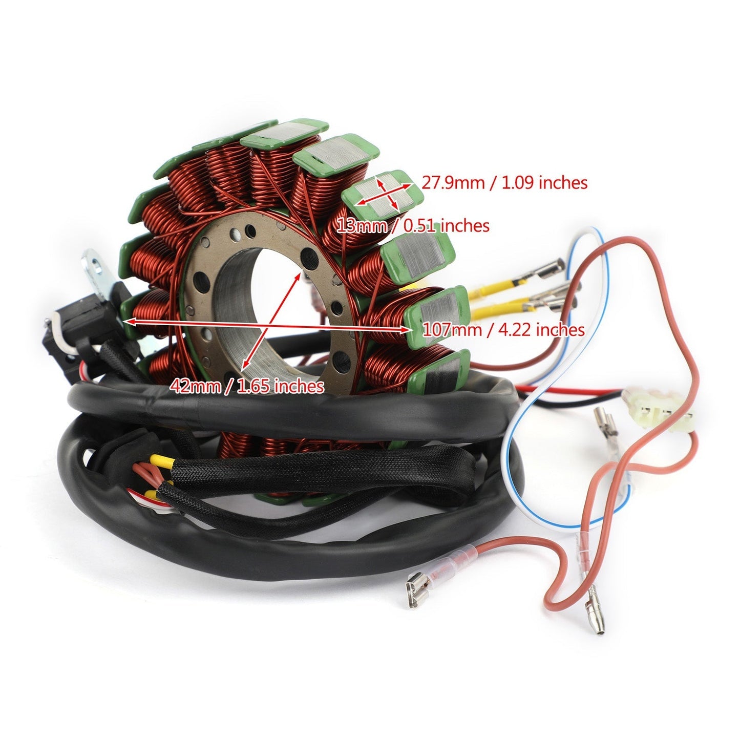 Turbodriveparts  Generator Stator Coil Compatible with Polaris Ranger 500 2X4 2006-2008