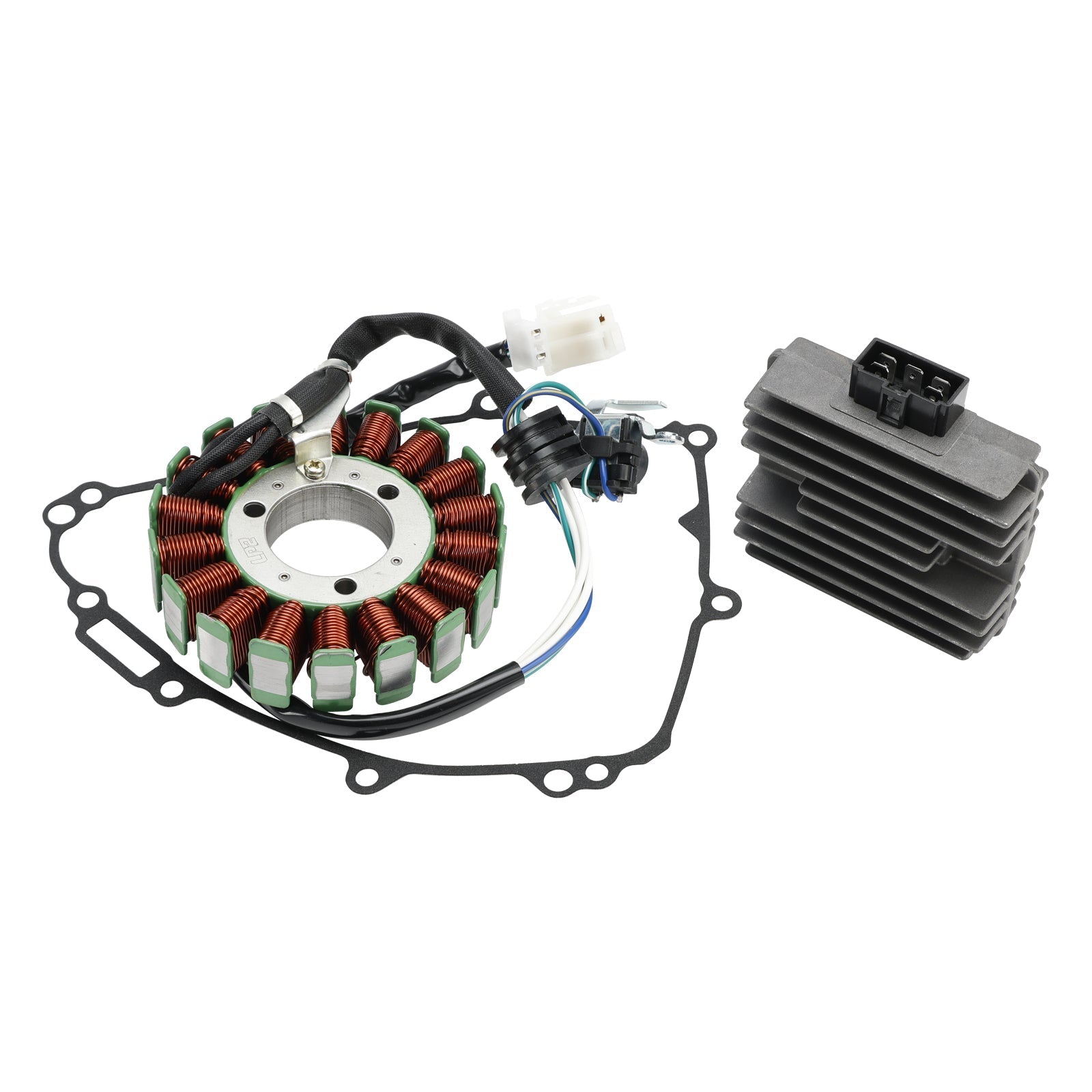 2016-2017 MTN320 MT-03 Generator Stator 1WD-H1410-00+Regulator Rectifier 1WD-H1960-00+Gasket Cover Generic