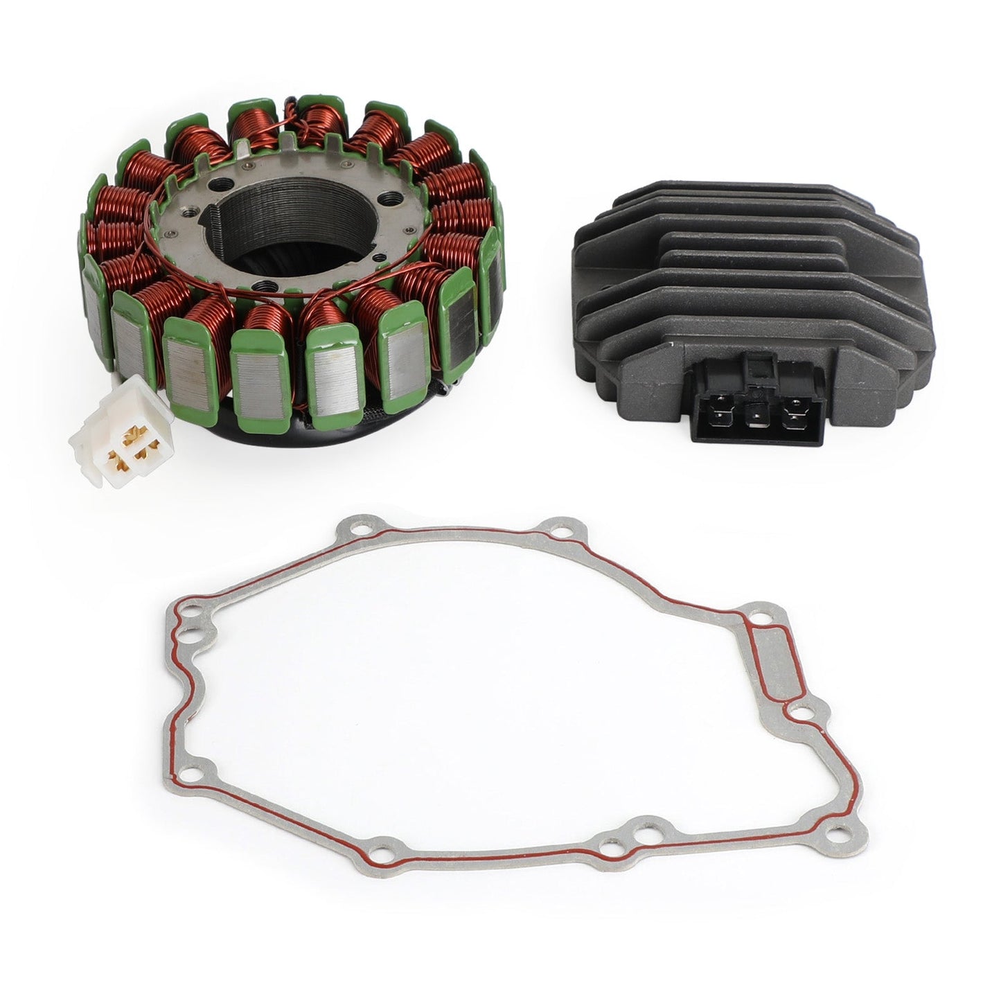 Turbodriveparts Stator Regulator Rectifier Gasket Kit Compatible with Yamaha FZ6 FZ6N FZ6S 2004-2009
